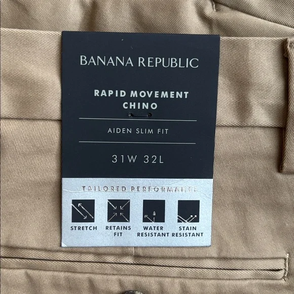 Banana Republic Men's Aiden Slim Fit Chino - Picture 3 of 4